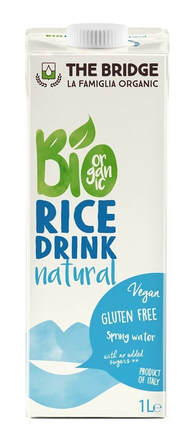 Rīsu dzēriens BIO (bez glutēna) 1L