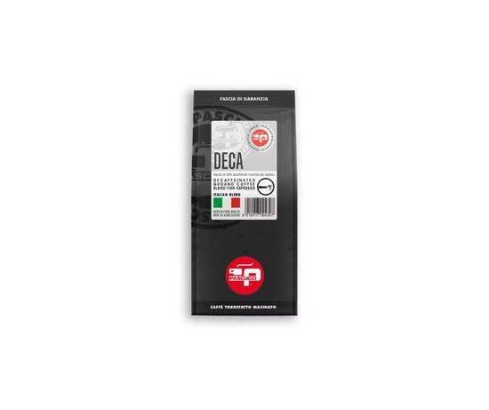 Bezkofeīna, malta kafija Pascucci espresso pagatavošanai DECA, 250g